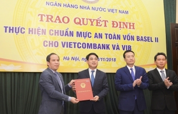 vietcombank la ngan hang dau tien dap ung chuan muc basel ii tai viet nam