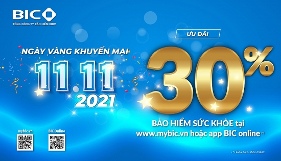 sieu uu dai ngay vang 1111 bic giam 30 phi bao hiem suc khoe truc tuyen