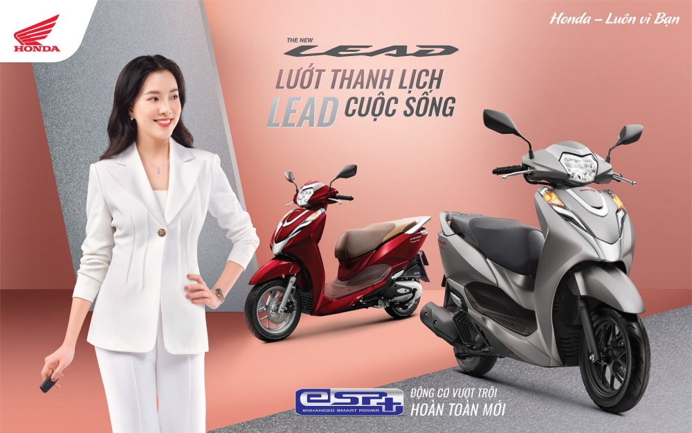 Honda Việt Nam giới thiệu phiên bản hoàn toàn mới LEAD 125cc