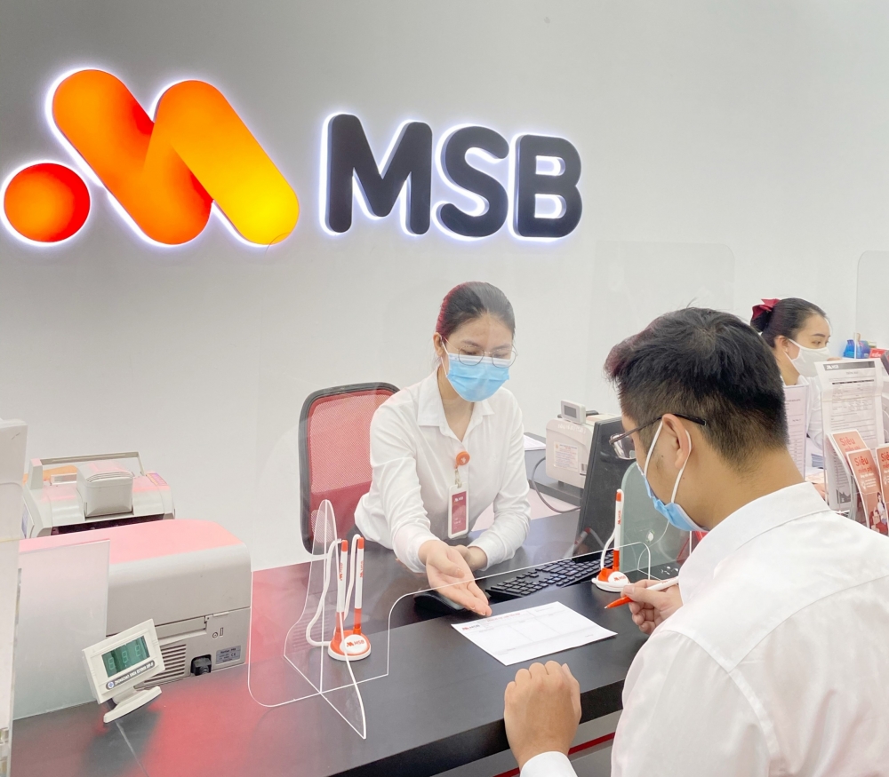 MSB đặt mục tiêu lợi nhuận năm 2022 tăng hơn 30%, dự kiến chia cổ tức 30%