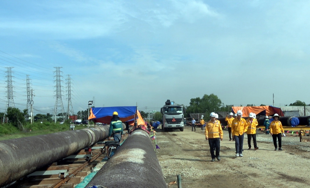 pv gas ra soat tien do thi cong giai doan 2 du an nam con son 2