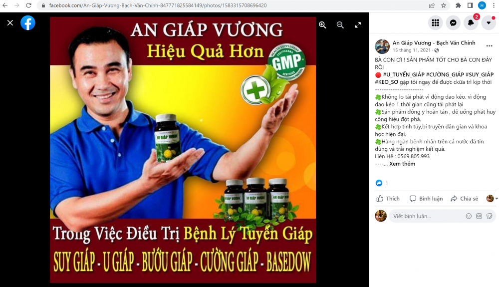 Hộp thư ngày 16/5: Xuân Dược Vương-  thực phẩm chức năng quảng cáo gây hiểu lầm như thuốc