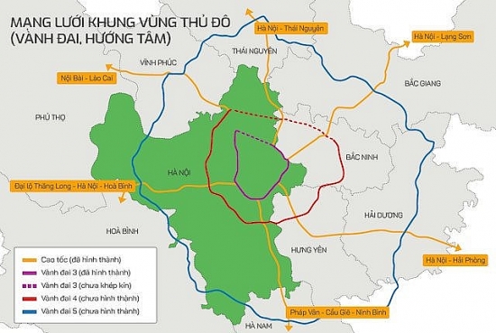 Lùi thời hạn hoàn thành đường Vành đai 4 – vùng Thủ đô