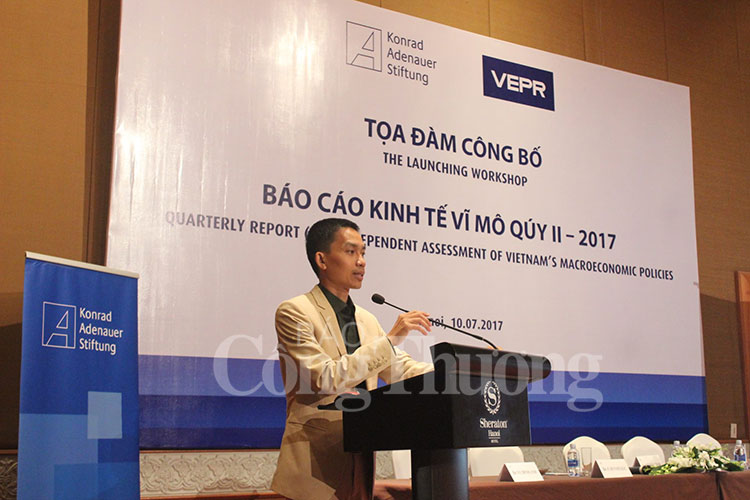 VEPR: Tăng trưởng kinh tế năm 2017 sẽ khó đạt mức 6,7%