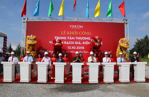 Vingroup khởi công xây dựng tổ hợp Vincom tại Kiên Giang