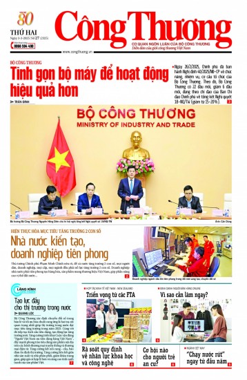 Báo Công Thương số 27 ra ngày 3-3-2025