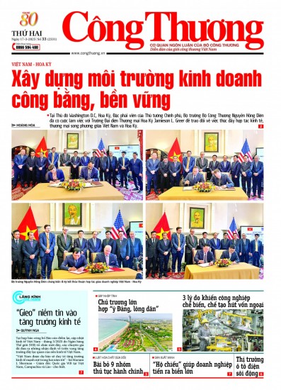 Báo Công Thương số 33 ra ngày 17-3-2025