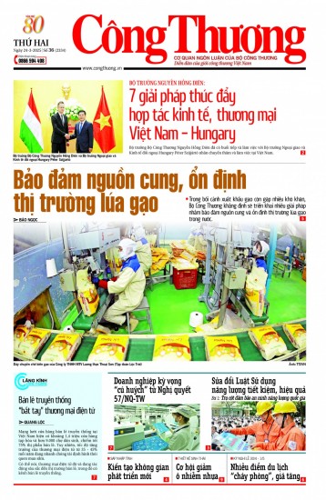 Báo Công Thương số 36 ra ngày 24-3-2025