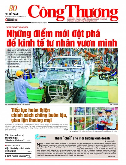 Báo Công Thương số 59 ra ngày 16-5-2025