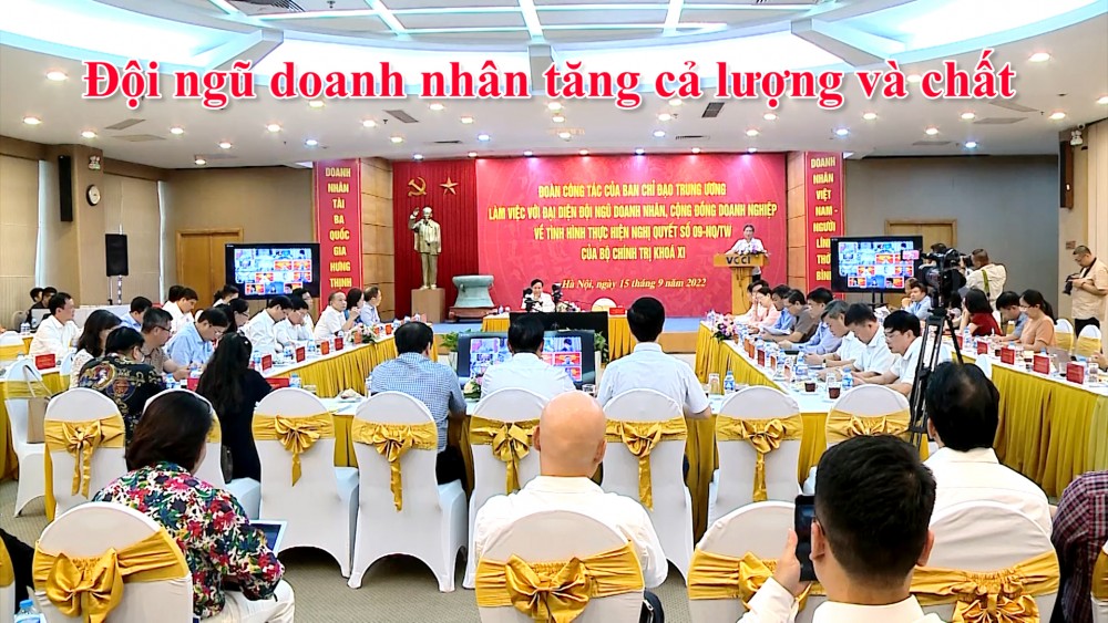 Đội ngũ doanh nhân tăng cả lượng và chất