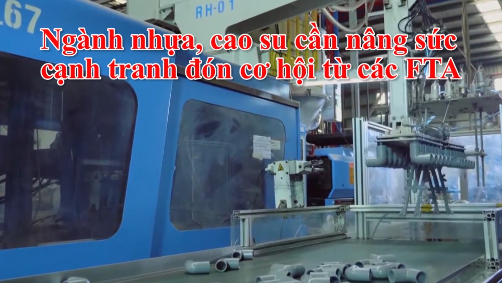 Ngành nhựa, cao su cần nâng sức cạnh tranh đón cơ hội từ các FTA