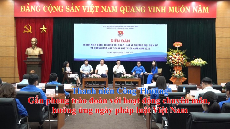 Thanh niên Công Thương: Gắn phong trào đoàn với hoạt động chuyên môn, hưởng ứng ngày pháp luật Việt Nam