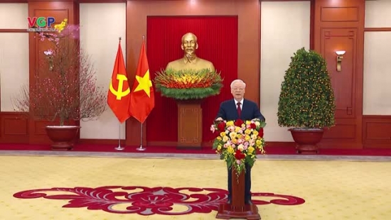 Tổng Bí thư Nguyễn Phú Trọng chúc Tết Quý Mão 2023