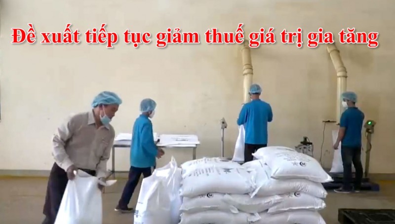 Đề xuất tiếp tục giảm thuế giá trị gia tăng