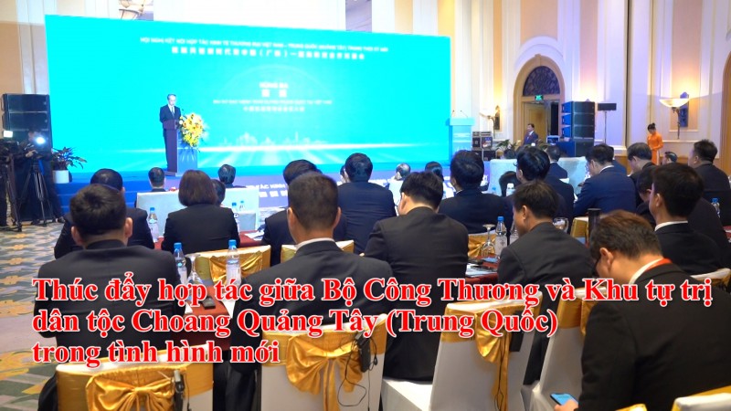 Thúc đẩy hợp tác giữa Bộ Công Thương và Khu tự trị dân tộc Choang Quảng Tây (TQ) trong tình hình mới