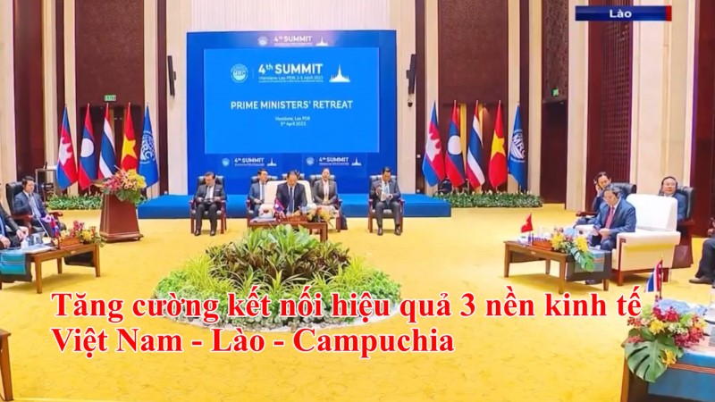 Tăng cường kết nối hiệu quả 3 nền kinh tế Việt Nam - Lào - Campuchia