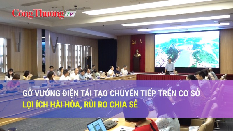 Gỡ vướng điện tái tạo chuyển tiếp trên cơ sở: Lợi ích hài hoà, rủi ro chia sẻ