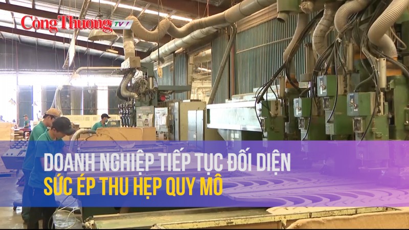 Doanh nghiệp tiếp tục đối diện sức ép thu hẹp quy mô