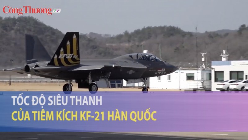 Tốc độ siêu thanh của tiêm kích KF-21