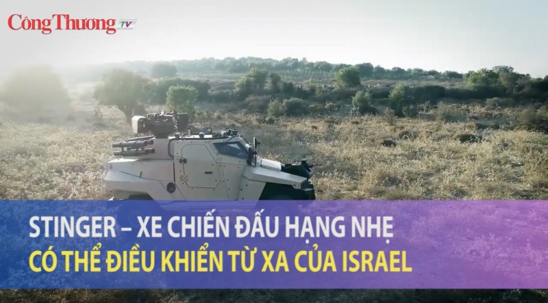 Stinger - Xe chiến đấu hạng nhẹ có thể điều khiển từ xa của Israel