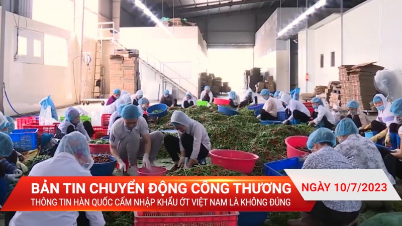 Tin Xúc tiến thương mại: Thông tin Hàn Quốc cấm nhập khẩu ớt Việt Nam là không đúng!