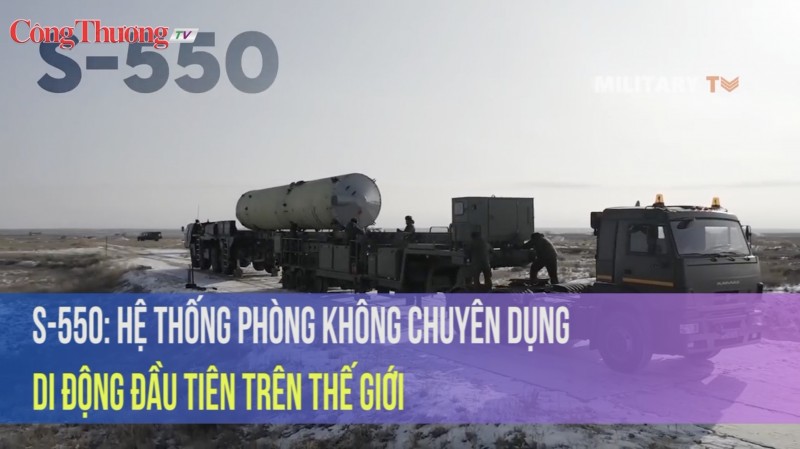 S-550 - Hệ thống phòng không chuyên dụng di dộng đầu tiên trên thế giới