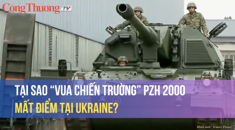 Tại sao “Vua chiến trường” PzH 2000 mất điểm tại Ukraine?