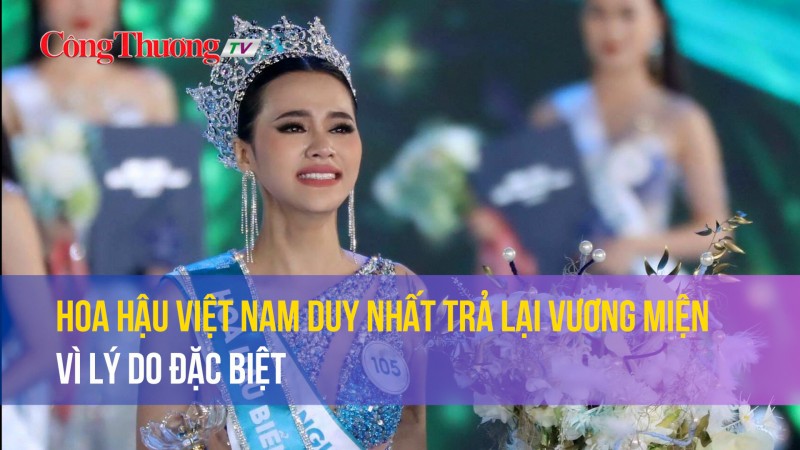 Hoa hậu Việt Nam duy nhất trả lại vương miện vì lý do đặc biệt