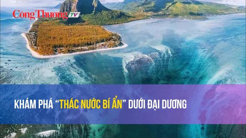 Khám phá thác nước bí ẩn dưới đại dương