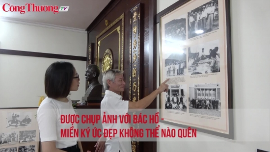 Được chụp ảnh với Bác Hồ - miền ký ức đẹp không thể nào quên