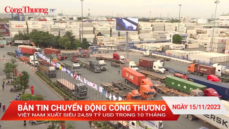 Việt Nam xuất siêu 24,59 tỷ USD trong 10 tháng