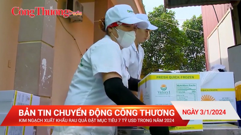 Kim ngạch xuất khẩu rau quả đặt mục tiêu 7 tỷ USD trong năm 2024
