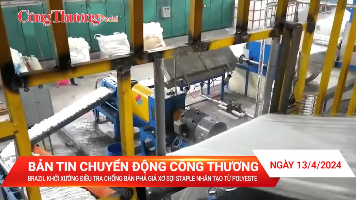 Brazil khởi xướng điều tra chống bán phá giá xơ sợi staple nhân tạo từ polyeste