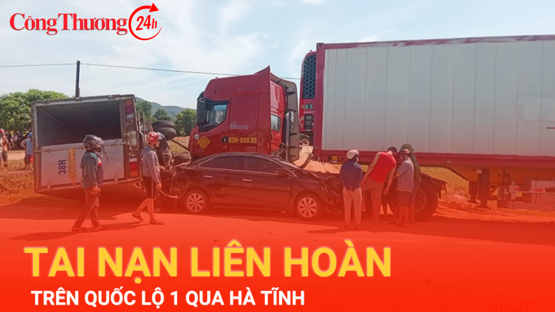 vu tai nan lien hoan tren quoc lo 1 qua ha tinh