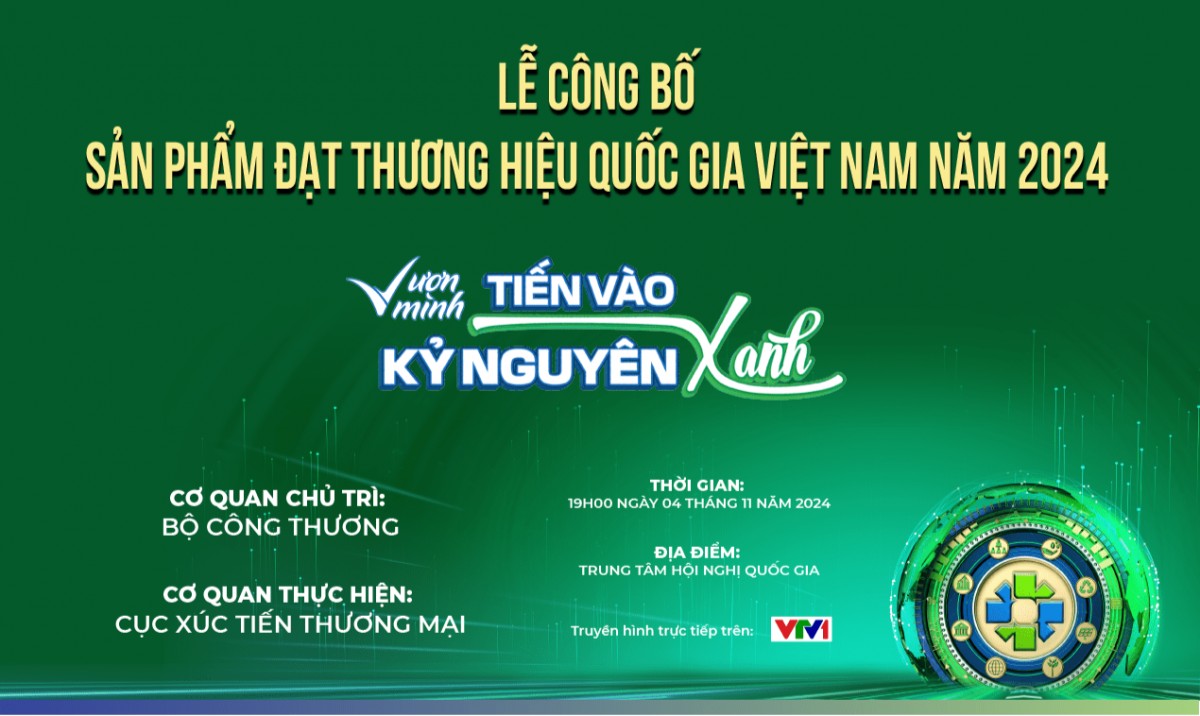 truc tiep le cong bo san pham dat thuong hieu quoc gia viet nam lan thu 9 nam 2024