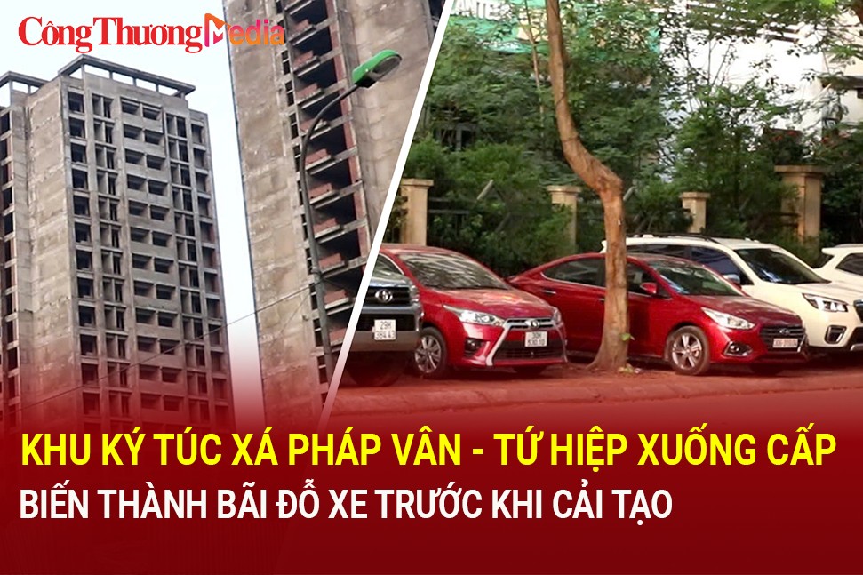 khu ky tuc xa phap van tu hiep xuong cap bien thanh bai do xe truoc khi duoc cai tao