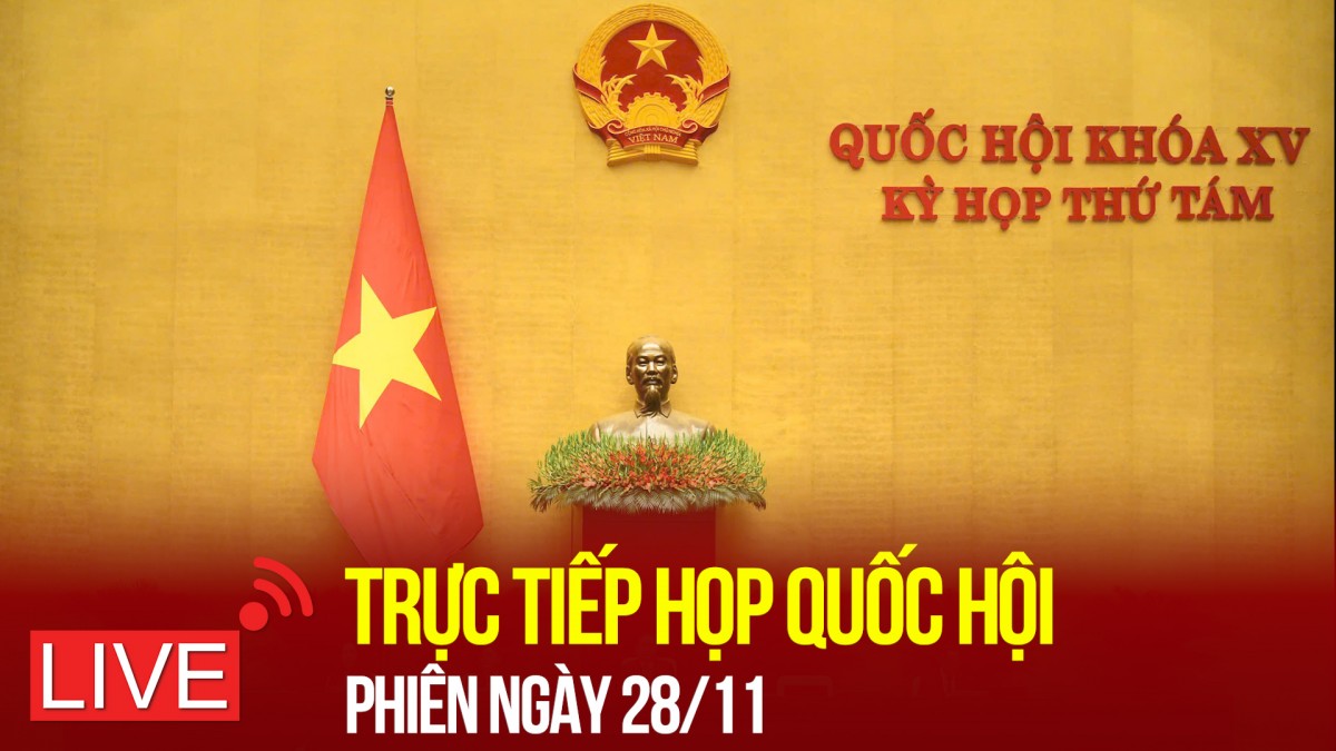 [TRỰC TIẾP]:Quốc hội thảo luận về dự án Luật Thuế thu nhập doanh nghiệp (sửa đổi) sáng ngày 28/11/2024