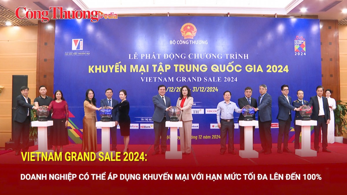 vietnam grand sale 2024 doanh nghiep co the ap dung khuyen mai voi han muc toi da len den 100