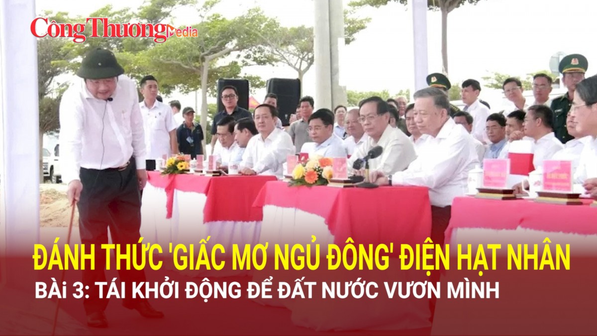 Đánh thức 'giấc mơ ngủ đông' điện hạt nhân - Bài 3: Tái khởi động để đất nước vươn mình