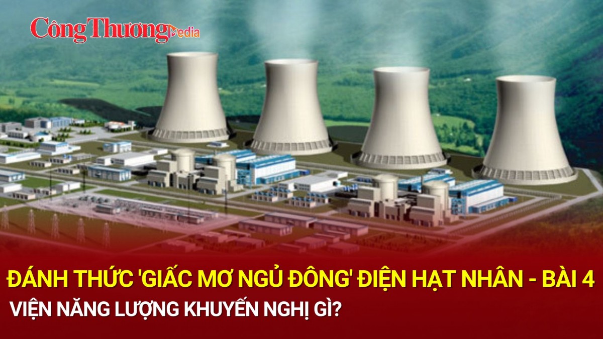 Đánh thức giấc mơ 'ngủ đông' điện hạt nhân: Bài 4 - Viện Năng lượng khuyến nghị gì?