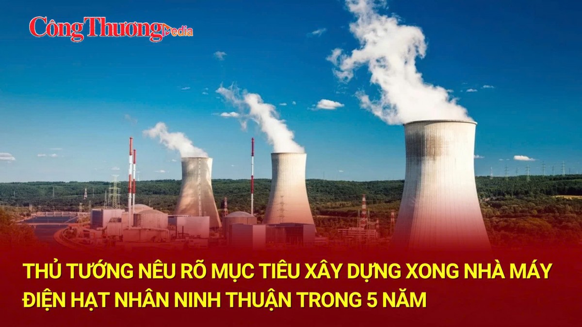 Thủ tướng nêu rõ mục tiêu xây dựng xong nhà máy điện hạt nhân Ninh Thuận trong 5 năm