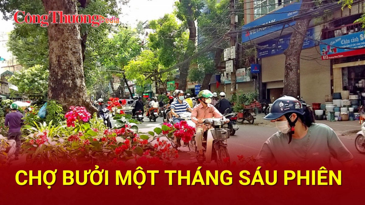 Chợ Bưởi một tháng sáu phiên