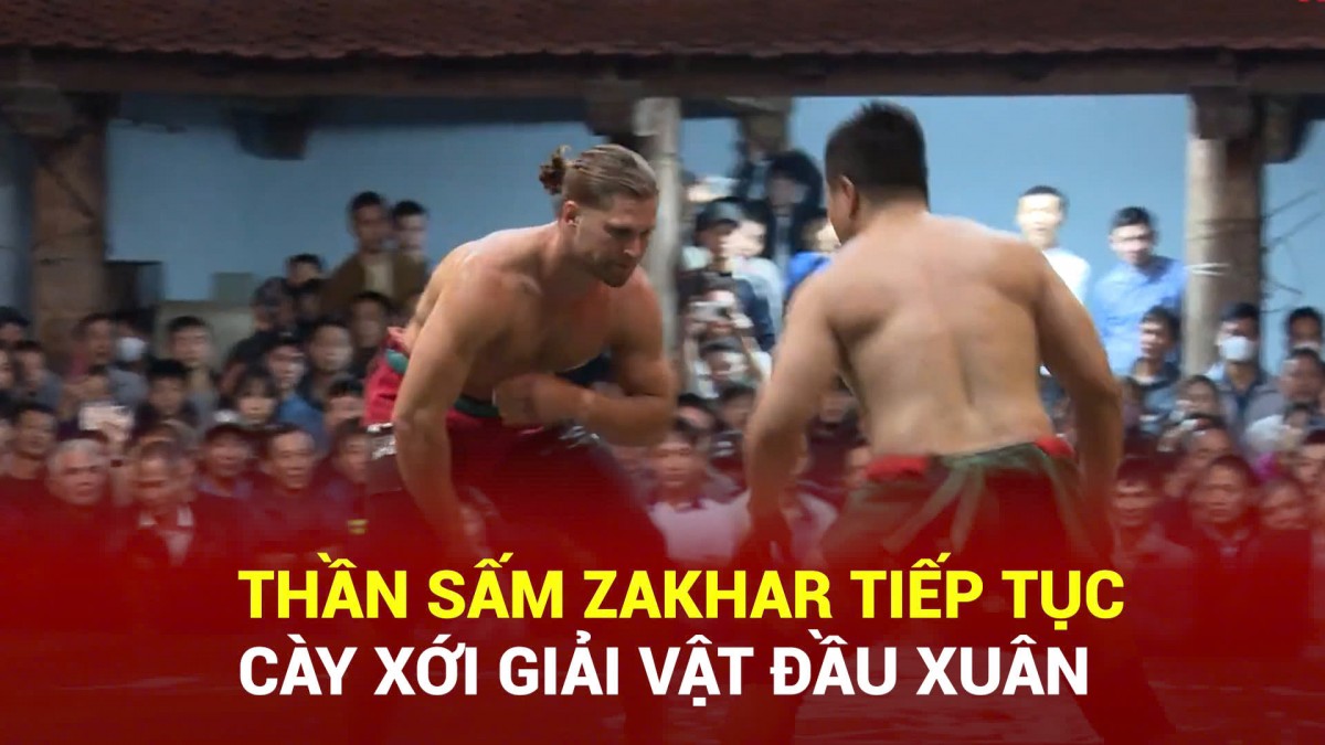 'Thần Sấm' ZaKhar tiếp tục cày xới giải vật đầu Xuân