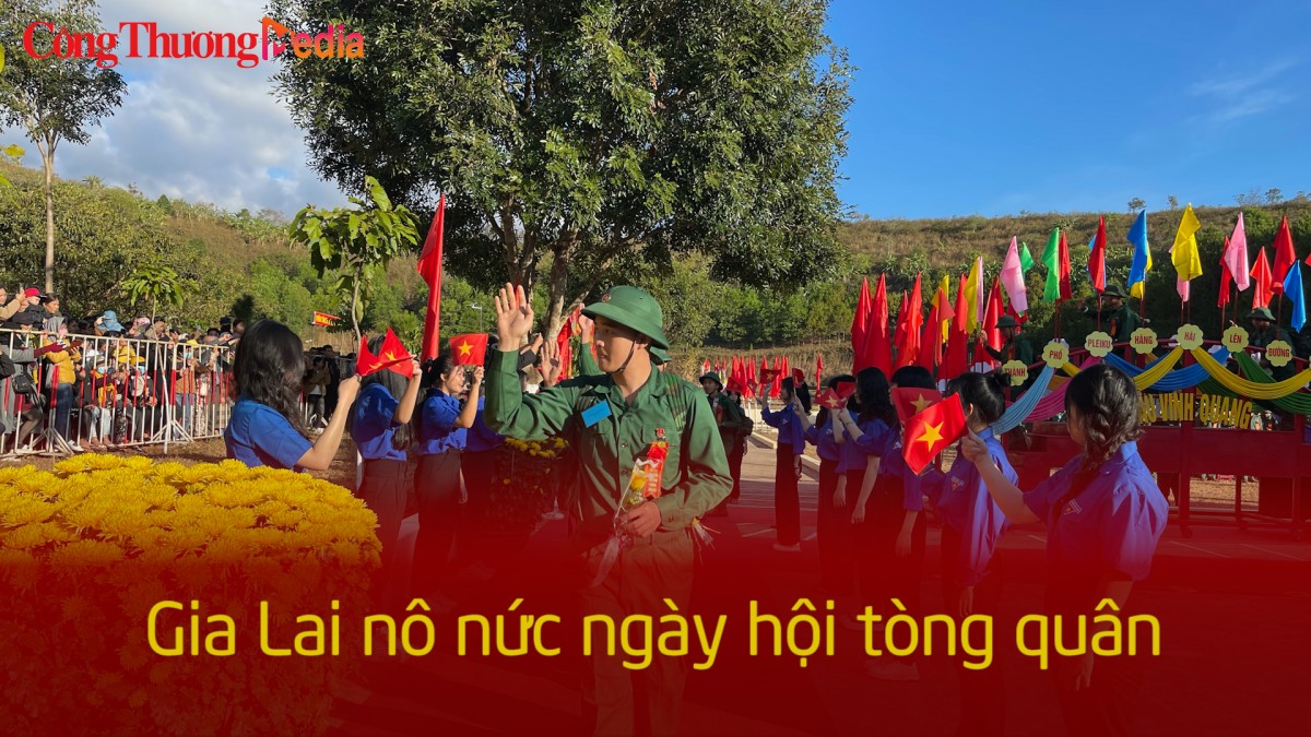 Gia Lai nô nức ngày hội tòng quân