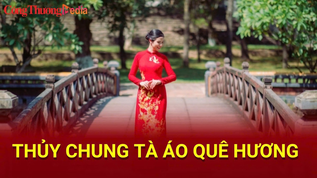 Thuỷ chung tà áo dài quê hương