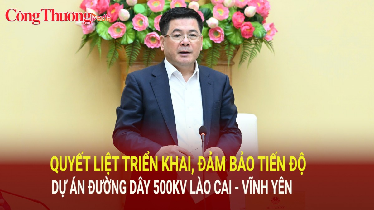 Quyết liệt triển khai, đảm bảo tiến độ dự án đường dây 500kV Lào Cai - Vĩnh Yên