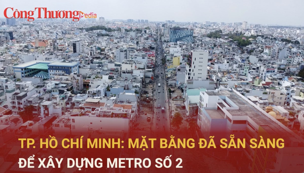 TP.Hồ Chí Minh: Mặt bằng đã sẵn sàng để xây dựng metro số 2