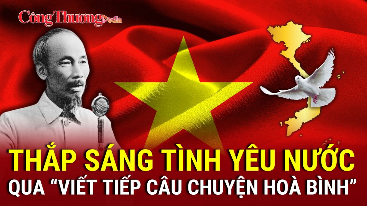 Thắp sáng tình yêu nước qua 'Viết tiếp câu chuyện Hoà Bình'