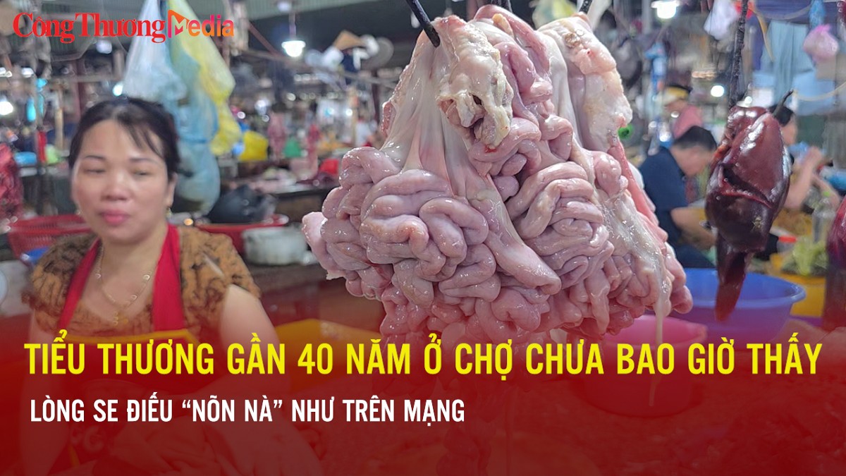 Tiểu thương gần 40 năm ở chợ chưa bao giờ thấy lòng se điếu 'nõn nà' như trên mạng