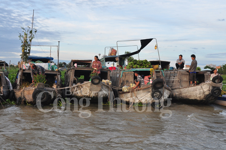 Nét nguyên sơ phiên chợ miền sông nước